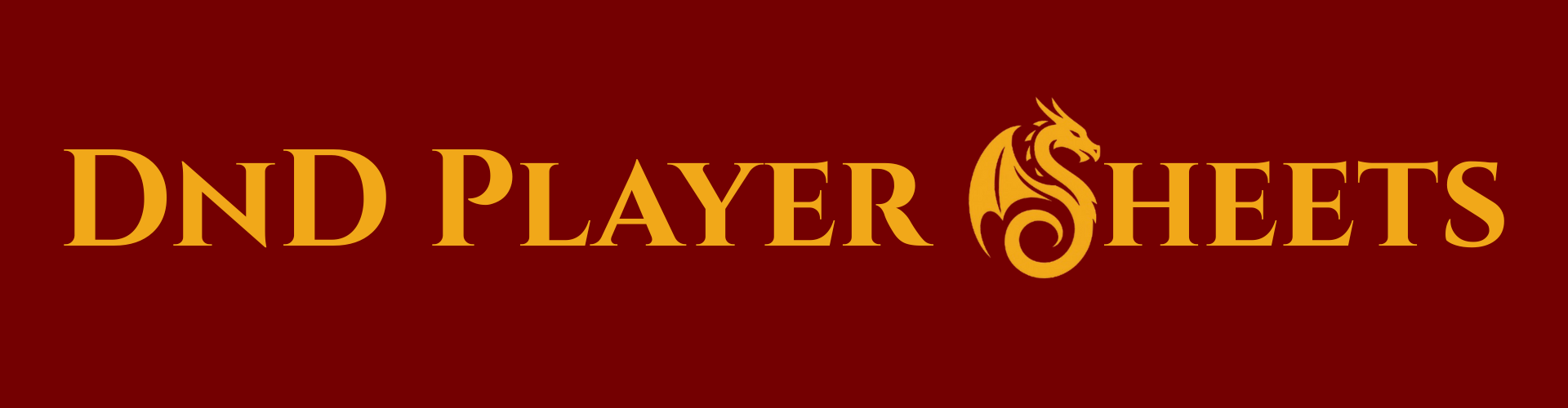 DnD Player Sheets Banner